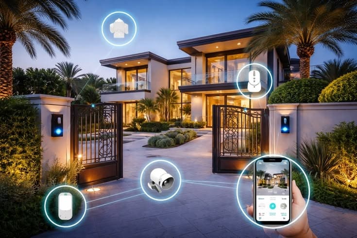Building automation panel
