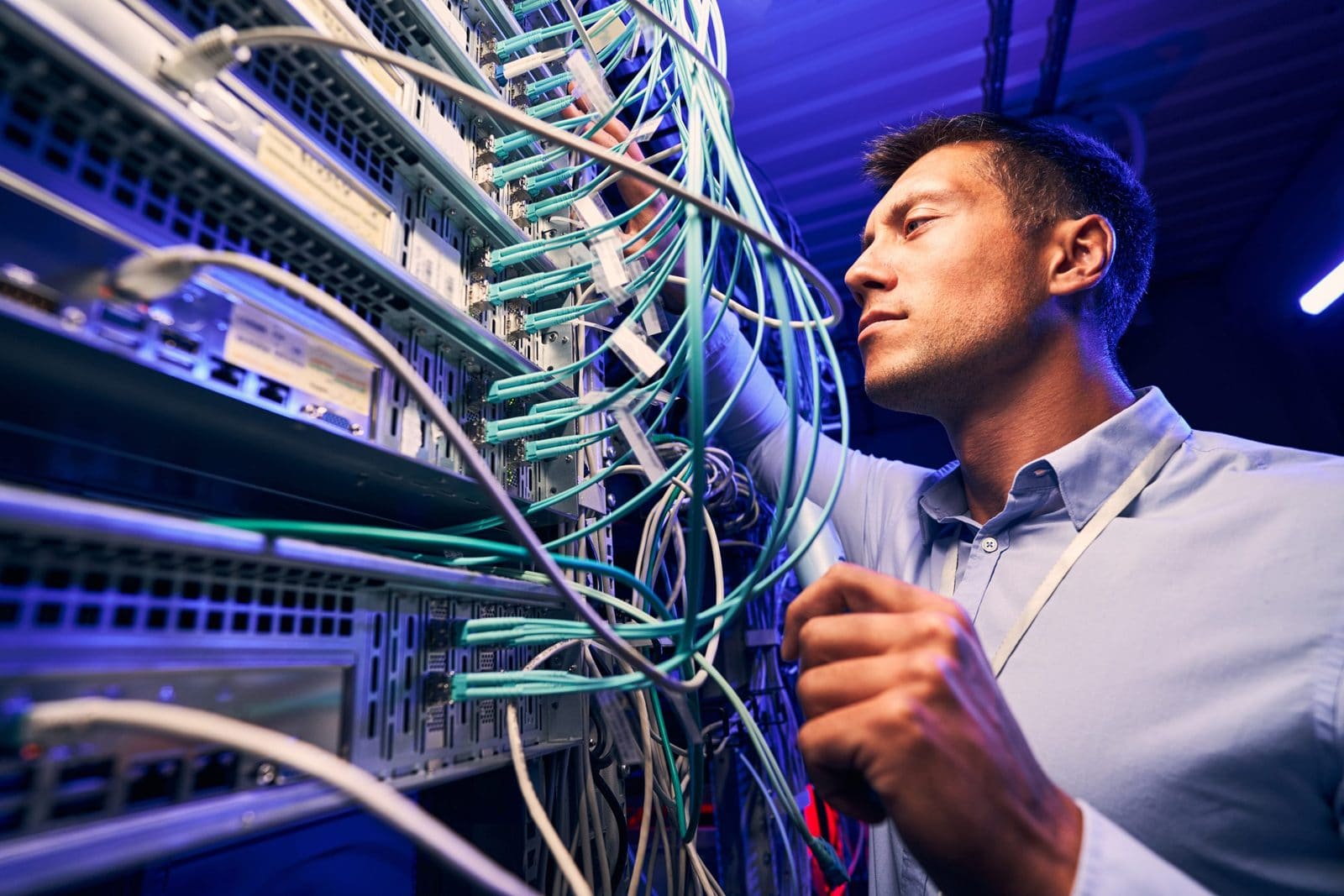 Network server rack